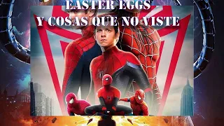 SECRETOS, EASTER EGGS Y COSAS QUE NO VISTE DEL Nuevo Trailer de SPIDER-MAN: NO WAY HOME