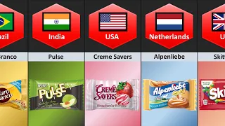 Candy From Different Countries