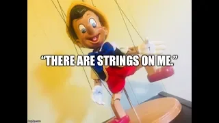 Mattel Pinocchio Marionette Replica