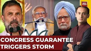 Rahul Kanwal LIVE: Mega Manifesto War | PM Modi Rakes Up Manmohan Singh's Minority Remark