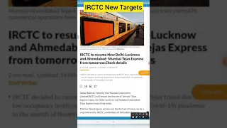 IRCTC New Targets ||  IRCTC Stock View #shorts