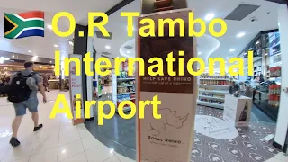 Johannesburg OR Tambo International Airport 🇿🇦 Walk Through