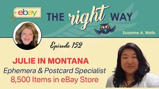 eBay Seller Chat with Julie in Montana: Round 2 - Ephemera, Postcards, 8,500 Items Listed 😳