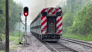 The Complete Metra Evening Rush Hour At Geneva On May 12, 2023
