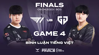 [Chung Kết] T1 vs GEN | Ván 4 | Bình Luận Tiếng Việt | LCK Mùa Xuân 2023