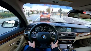 2011 BMW 5 Series Sedan F10 535i 306 Hp xDrive Pov Test Drive @DRIVEWAVE1