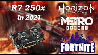 I got this for free.. The AMD ASUS R7 250X in 2021 - Can it game?