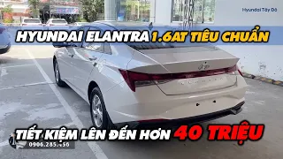 Ưu Đãi Hơn 40 Triệu Xe Hyundai ELANTRA bản 1.6AT Tiêu Chuẩn | Màu Trắng, Đỏ Giao Ngay Tháng 05/2023