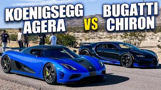 Koenigsegg Agera VS Bugatti Chiron (Surprise Winner!)