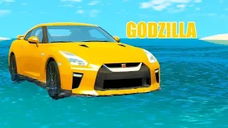 Car Surfing Crashes & Fails #6 - BeamNG drive