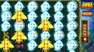 LANDING A BIG WIN ON STICKY BEES SLOT INFINITY SPINNING