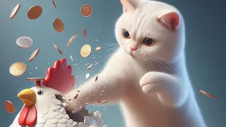 NO MONEY😭‼️🎂THE CAT NO HAVE MONEY TO BUY CAKE🎂🎂#ai #viral #art #cat #shorts #funnyvideo #catlovers