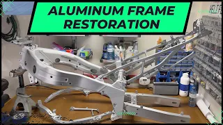 Aluminum Frame Restoration | FZR1000 Restoration - EP4