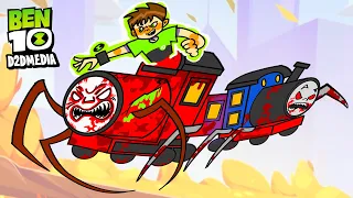 Choo Choo Thomas.Exe vs Gwen & Among Us | D2D Animation