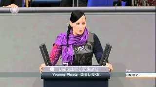 Yvonne Ploetz, DIE LINKE: Wir sind heute die erste Frauenfraktion in der Bundesrepublik!