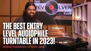The Best Entry-Level Audiophile Turntable In India (2023) - Audio Technica LP120X-USB
