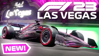 F1 23 Las Vegas Circuit GAMEPLAY & My Team?!