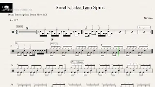 Smells Like Teen Spirit - Nirvana - Drum Sheet Demo