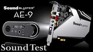 Sound Blaster AE-9 Setup | AE-9 Sound Test | AE-9 Microphone | Sound Blaster AE-9 Audiophile