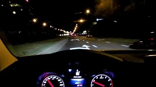 Mercedes C-Class W205 Night Ride City Car Driving Intelligent Ambient Led Leds Walkaround