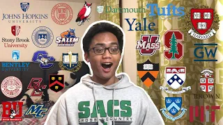 College Decision Reactions 2020!!! (Harvard, MIT, Stanford, Yale, Princeton, Columbia and 20 more!)