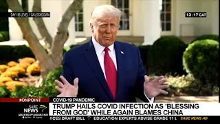 COVID-19 Pandemic | Trump hails COVID-19 infection as 'blessing from god', continues blaming China