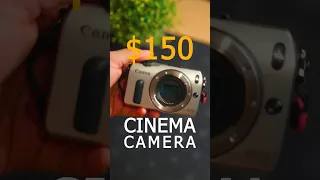 $150 Cinema Camera CANON EOS M #eosm #magiclantern #cropmood