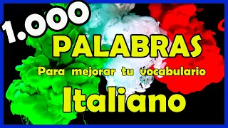 ⚡️ 500 palabras y sus PALABRAS OPUESTAS // AMPLÍA tu Vocabulario ITALIANO.