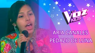 Aria Canales | Pedazo de Luna | Audiciones a ciegas | Temporada 2022 | La Voz Kids
