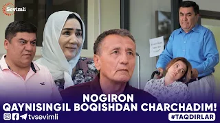 TAQDIRLAR -NOGIRON QAYNISINGIL BOQISHDAN CHARCHADIM!