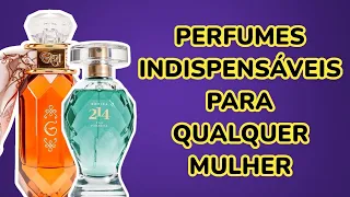 35 PERFUMES INDISPENSÁVEIS PARA QUALQUER MULHER ( NACIONAIS E IMPORTADOS )