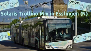 The Trolleys of Esslingen (Solaris Trollino 18 IV & 18.75 MetroStyle) + Interior