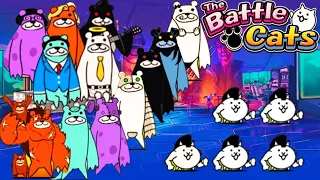 The Battle Cats - All Bear Boss Stages!!