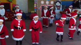 Baile de SantaClaus Bailable Kinder 2016