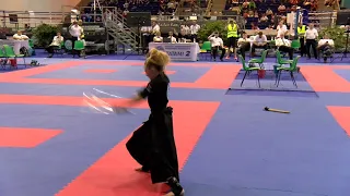 Jesse Jane McParland Weapons WAKO World Championships 2018