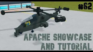 Apache Showcase and Tutorial - Roblox Plane Crazy [#62]