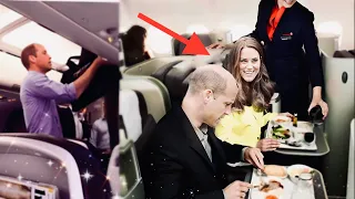 William And Catherine SPOTTED In Commercial Flight To France Surprising Fans Crazy!
