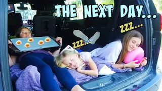 Living in Our VAN For 24 HRS!! | WE COOK FOOD!!|