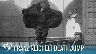 Franz Reichelt’s Death Jump off the Eiffel Tower (1912) | British Pathé