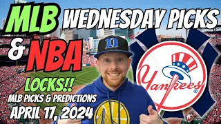 HUGE MLB LOCK!! MLB Picks Today 4/17/2024 | Free MLB Picks, Predictions & Sports Betting Advice