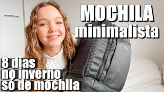 COMO fazer a MOCHILA para VIAJAR uma semana NO INVERNO da Europa