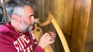 Coras qem fezes doler [V2], de Peirol d’Auvèrnha, troubadour du XIIe siècle (Medieval Music Harp).