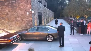 Новый BMW 7-й серии: парковка с дистанционным управлением