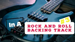 Rock and Roll Backing Track in A #3