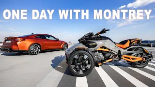 Can-Am Spyder VS M4 Competition | @AlexMontrey