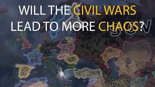 HOI4 Timelapse - What if Germany, UK and USSR had doppelgangers with hostile ideologies in WW2?