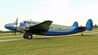 Vintage Taxi-Bys Thursday Morning at Oshkosh AirVenture 2023