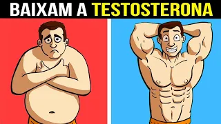 6 Alimentos INIMIGOS DA TESTOSTERONA NO HOMEM - Veja isso agora!