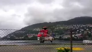 EC-225 SAR from CHC taking off