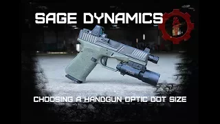 Choosing a Handgun Optic Dot Size